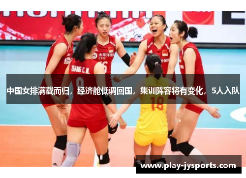 中国女排满载而归，经济舱低调回国，集训阵容将有变化，5人入队